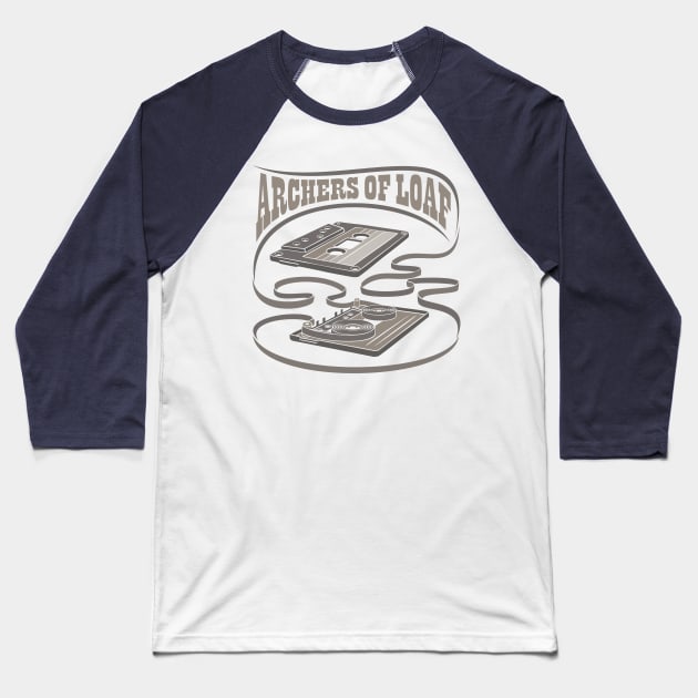 Archers of Loaf Exposed Cassette Baseball T-Shirt by Vector Empire